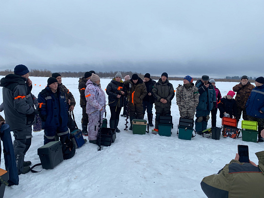 Соревнования по подлёдной ловле на призы Жешартского ЛПК